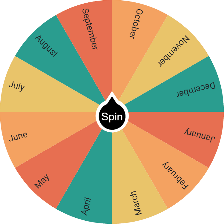 Random Month Generator preview